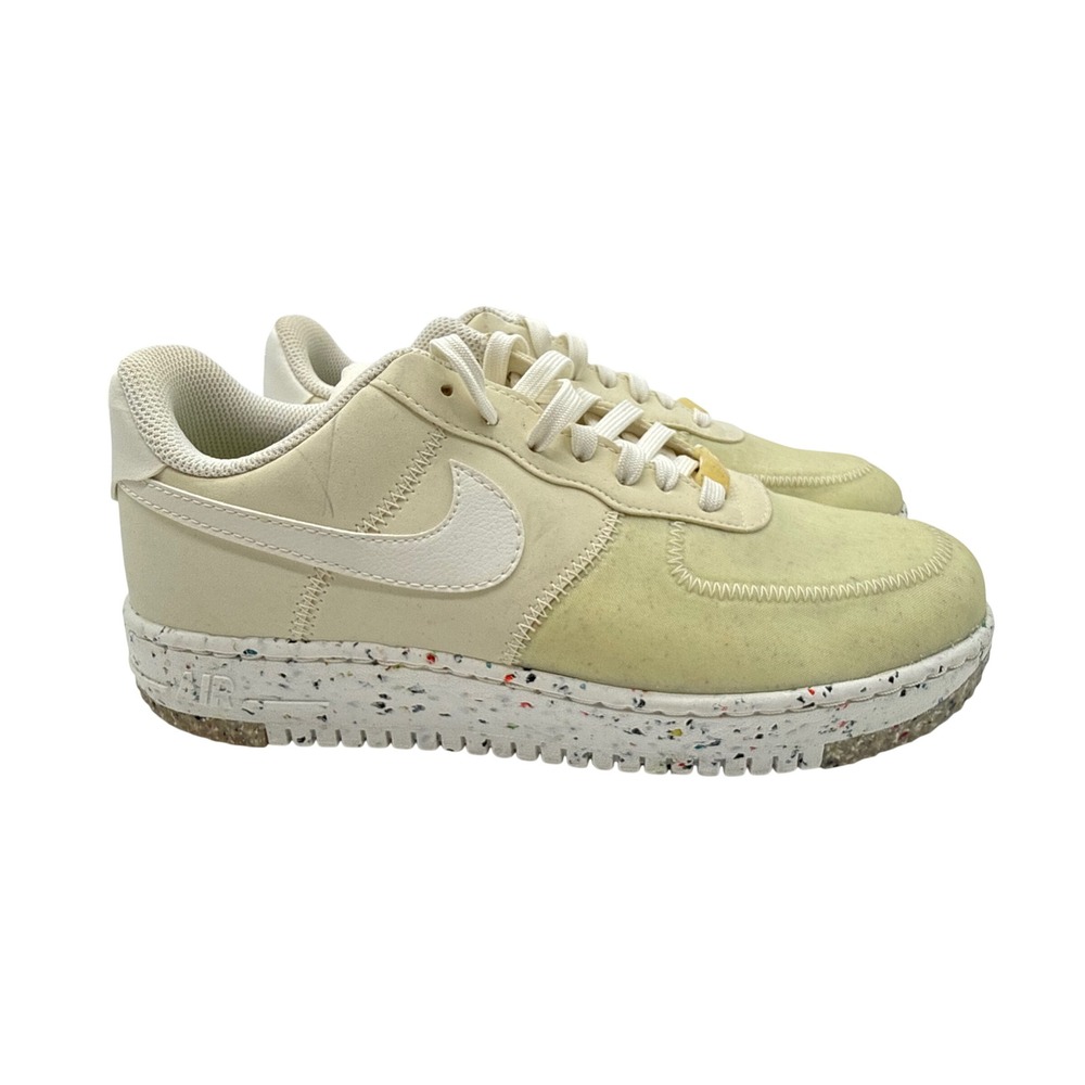 Nike Air Force 1 Crater Womens 9 Summit White Excellent CT1986-100 Sneakers